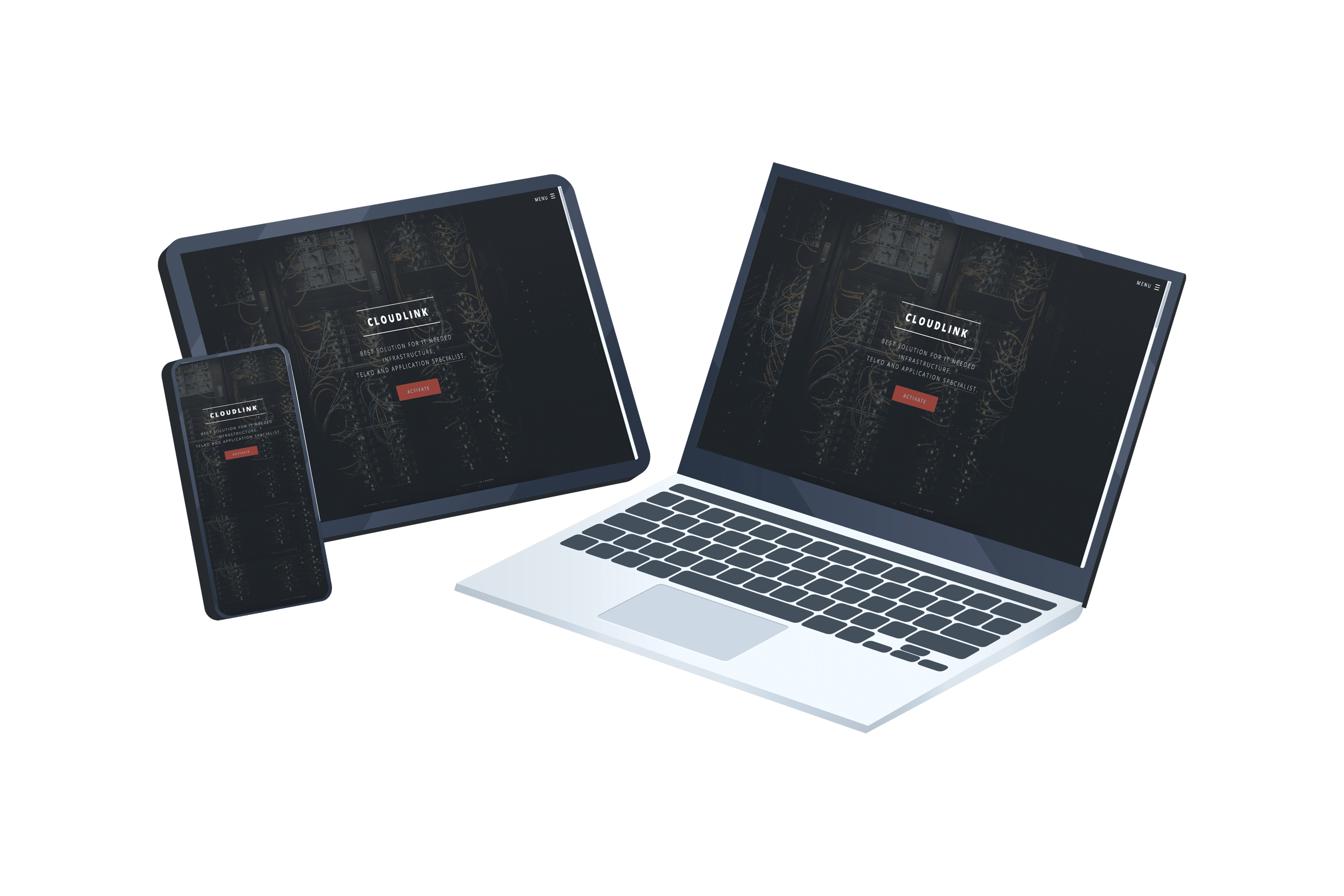 Mockup project Cloudlink - Sistem Billing Otomatis